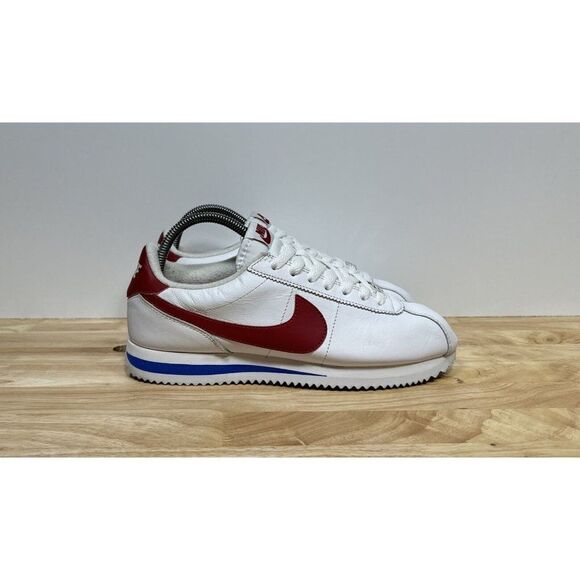 Nike Cortez Basic Leather OG Forrest Gump Men’s Size 7.5 Shoes 882254-164 - Picture 1 of 9